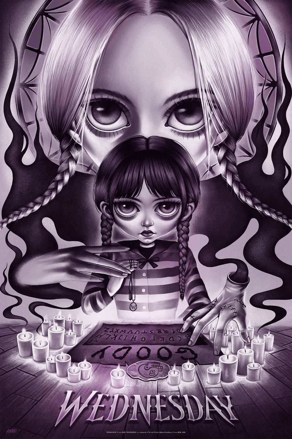 Wednesday Foil Variant Poster - Wickana