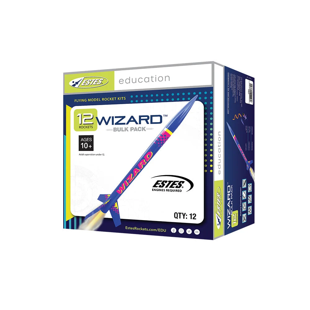 Estes Wizard Bulk Pack/12pc sk1