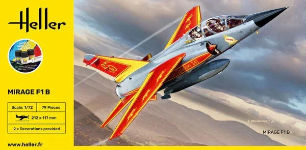 1/72 Heller Mirage F1 STARTER KIT