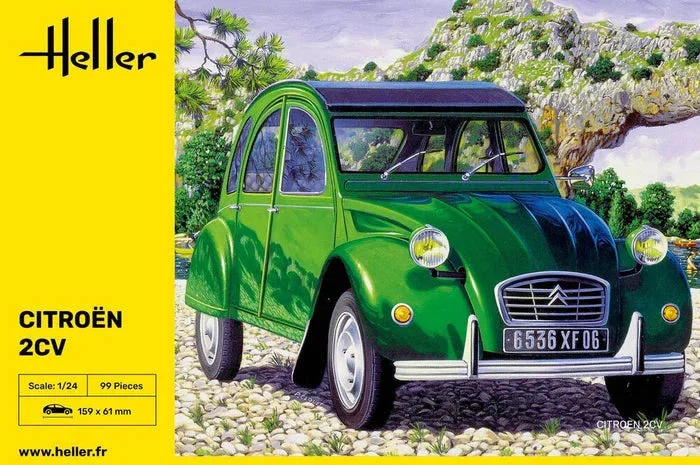 1/24 Heller Citroen 2 CV