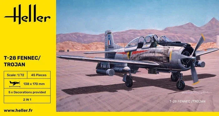 1/72 Heller T-28 Fennec / Trojan