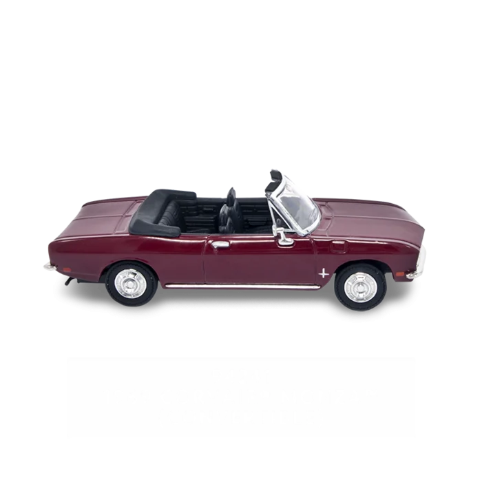 Lucky Die Cast 1969 Corvair Monza Convertible Burgandy 1:43 YAT94241BU - Yat Ming
