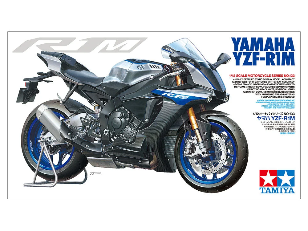 Tamiya 1/12 Yamaha Yzf-R1M - 14133