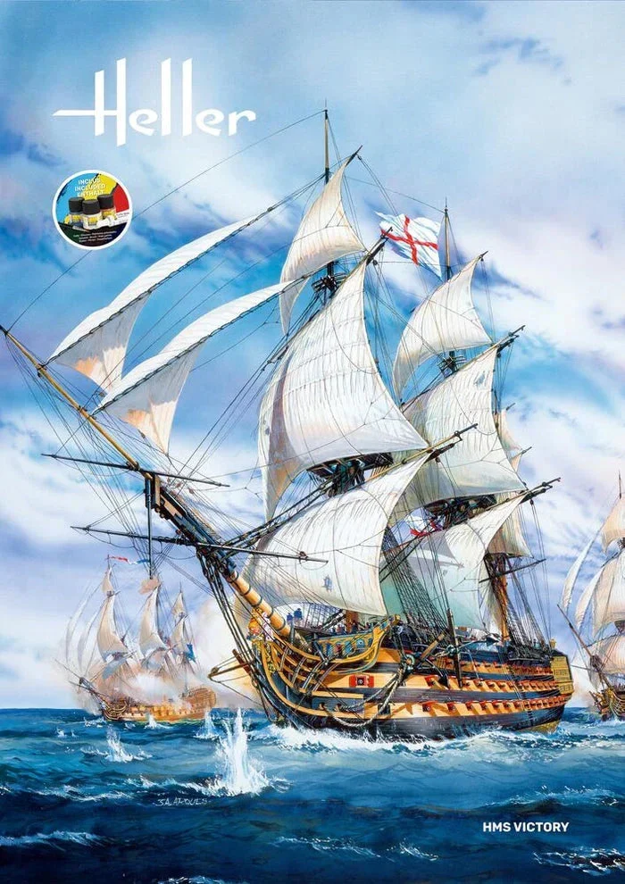 1/100 Heller HMS Victory Starter Kit