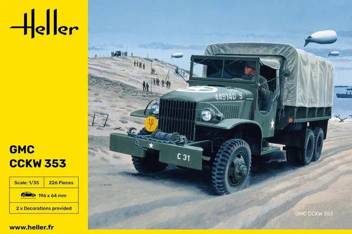 1/35 Heller GMC 2.5-ton 6x6 US-Truck
