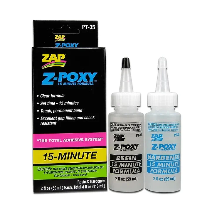 Zap 4 oz. Zap Z-Poxy 15 min. Epoxy - 35