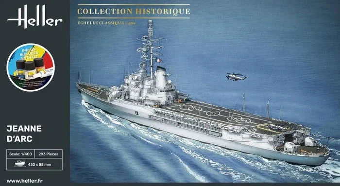 1/400 Heller Jeanne d'Arc STARTER KIT