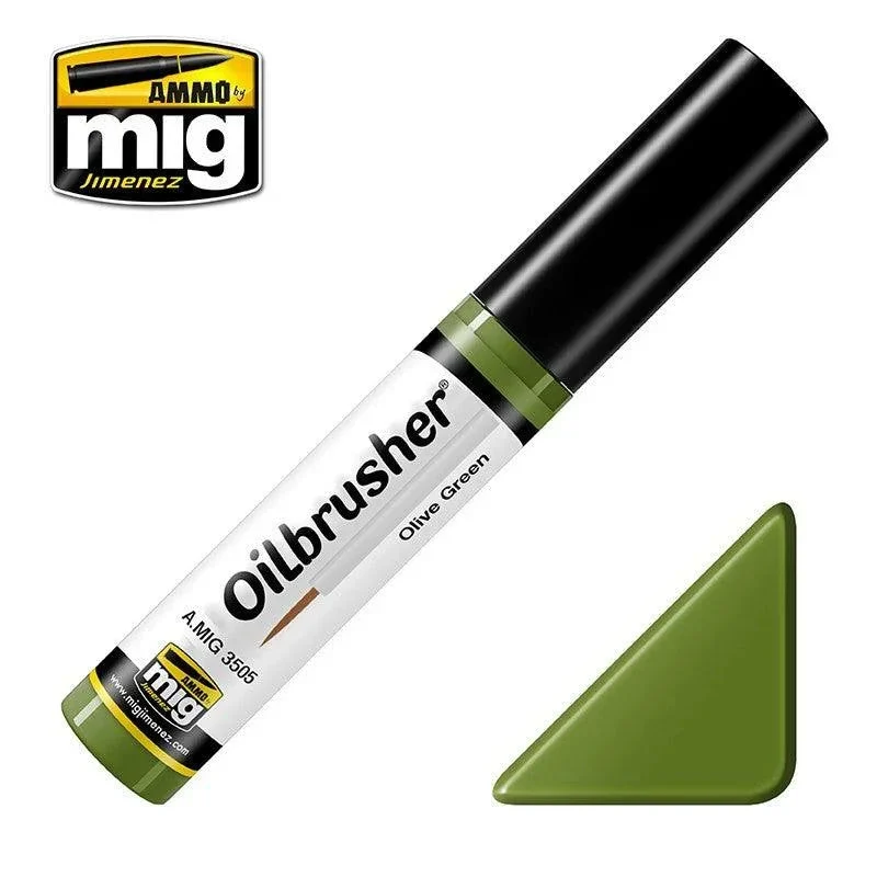 A.Mig-3505 OILBRUSHER Olive Green