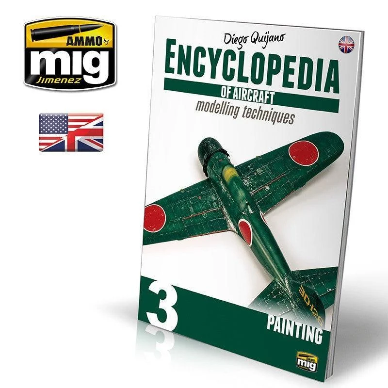 A.Mig-6052 ENCYCLOPEDIA OF AIRCRAFT MODELLING TECHNIQUES - Vol. 3 Painting (English)