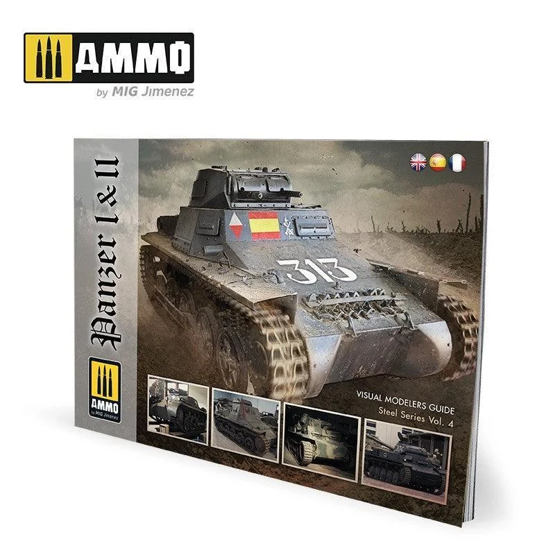A.Mig-6083 Panzer I & II - VISUAL MODELERS GUIDE (English, Castellano, Français)