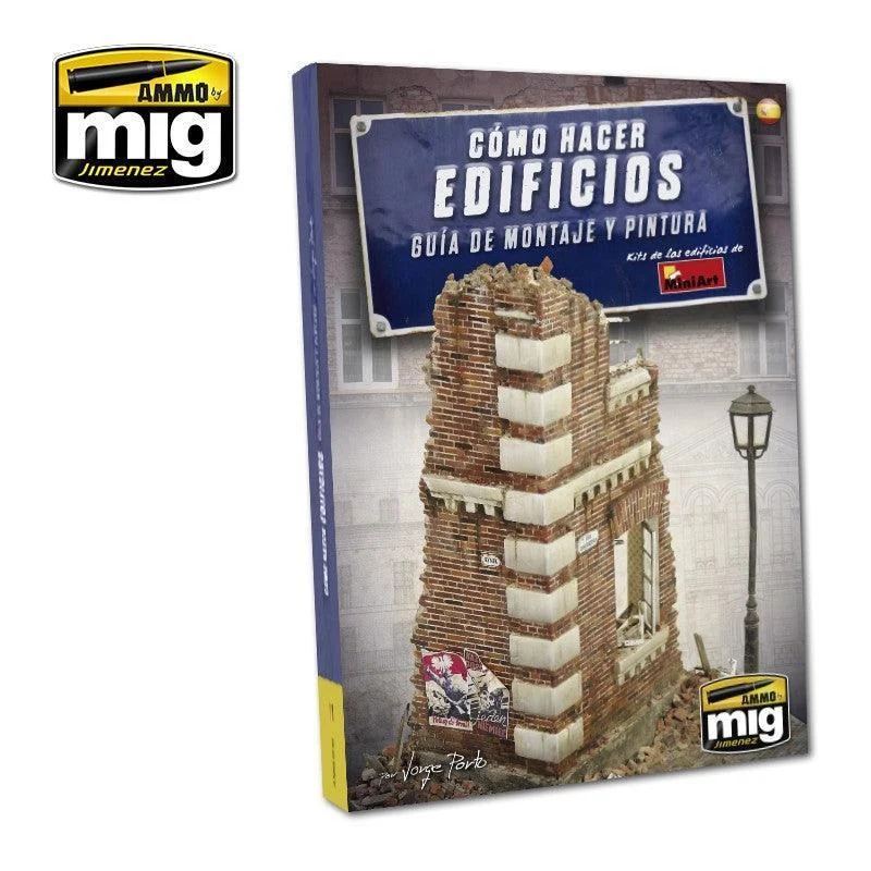 A.Mig-6135 How to Make Buildings - Basic Construction and Painting Guide (English)