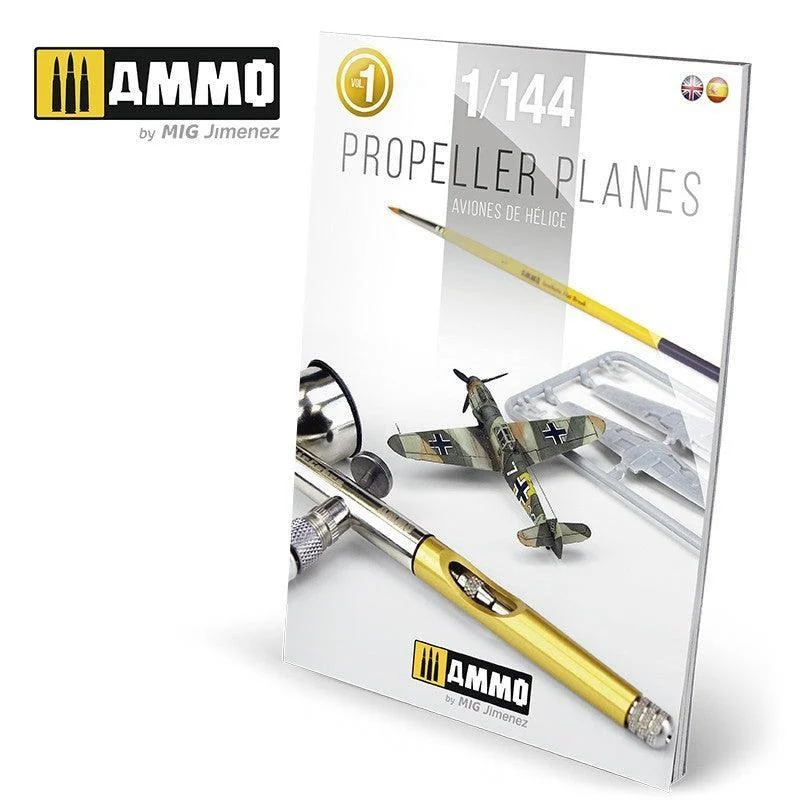 A.Mig-6144 Propeller Planes 1/144 Vol. 1 (English, Castellano)
