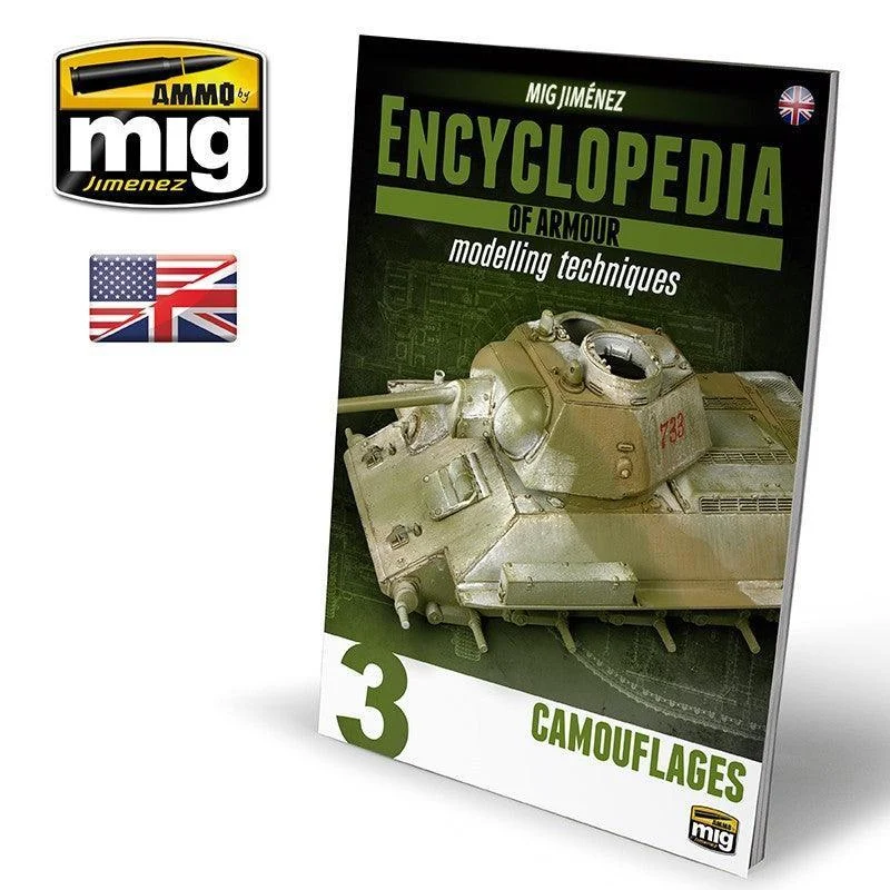 A.Mig-6152 ENCYCLOPEDIA OF ARMOUR MODELLING TECHNIQUES - Vol. 3 Camouflage (English)