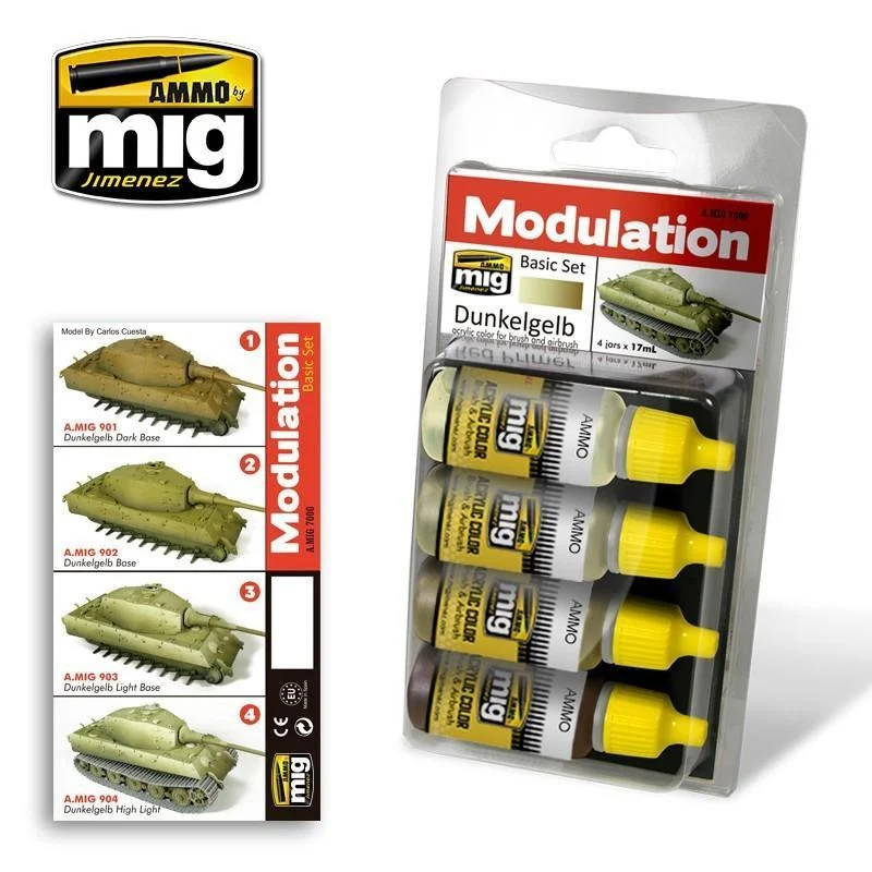 A.Mig-7000 Dunkelgelb Modulation Set