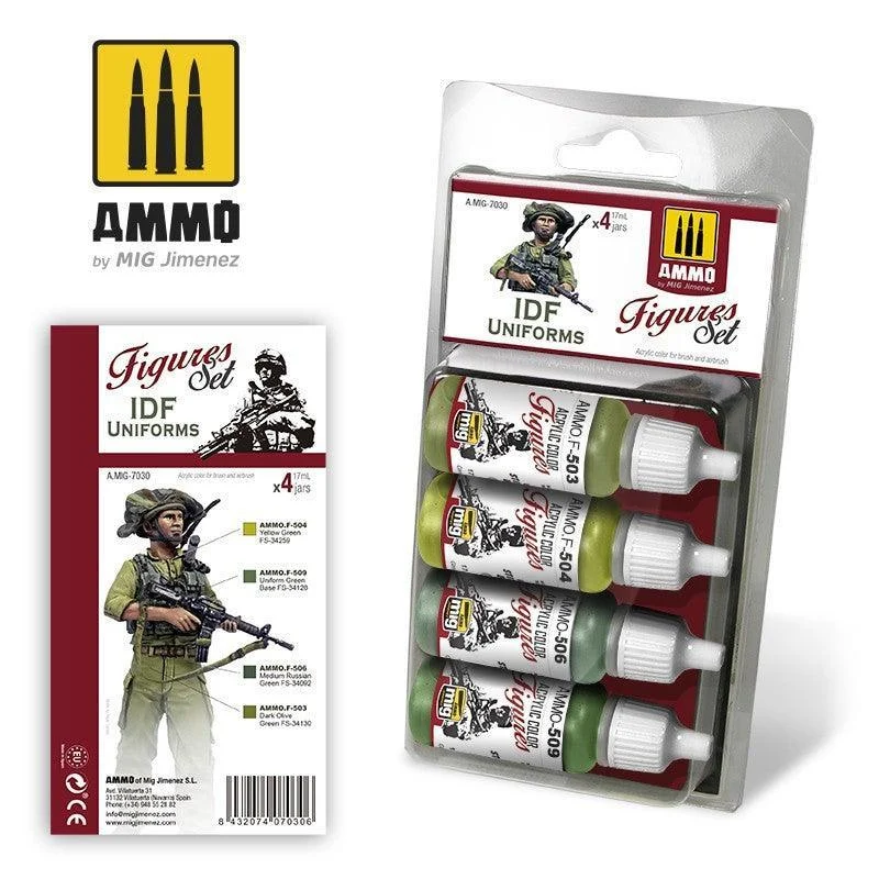A.Mig-7030 IDF Uniforms Figures Set