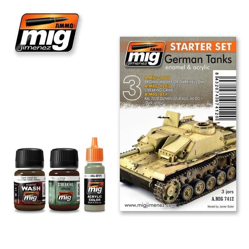 A.Mig-7412 German Tanks Starter Set