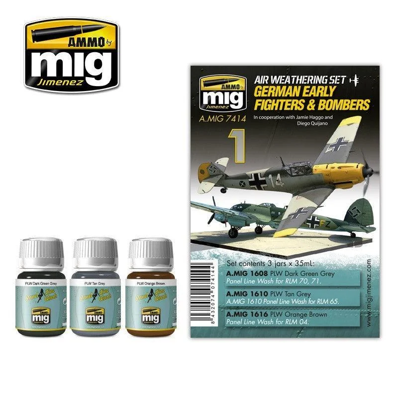 A.Mig-7414 German Early Fighters & Bombers