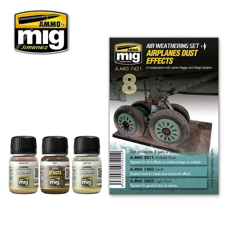 A.Mig-7421 Airplanes Dust Effects