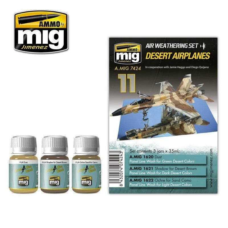 A.Mig-7424 Desert Airplanes