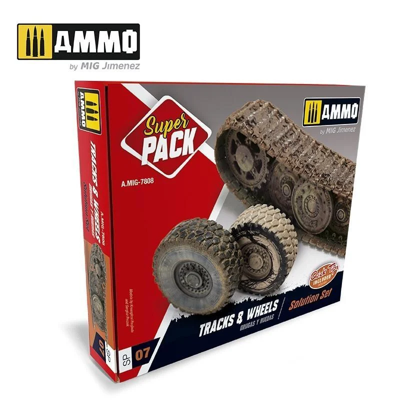 A.Mig-7808 SUPER PACK Tracks & Wheels