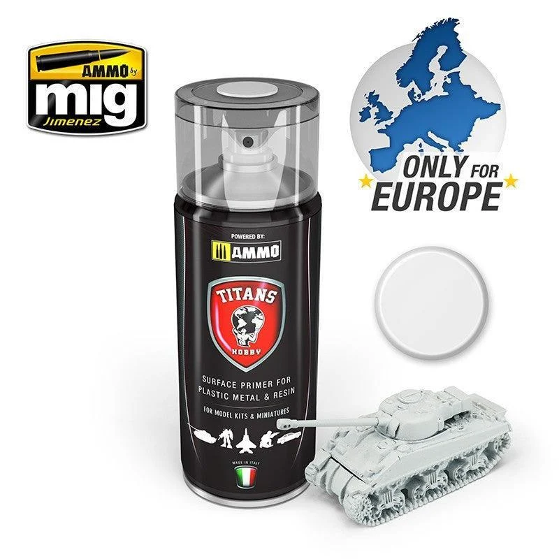 A.Mig-TTH101 TITANS HOBBY White Matt Primer
