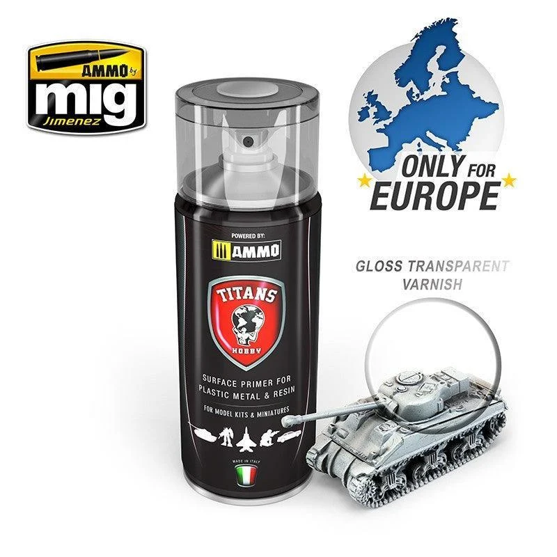 A.Mig-TTH114 TITANS HOBBY Gloss Transparent Varnish