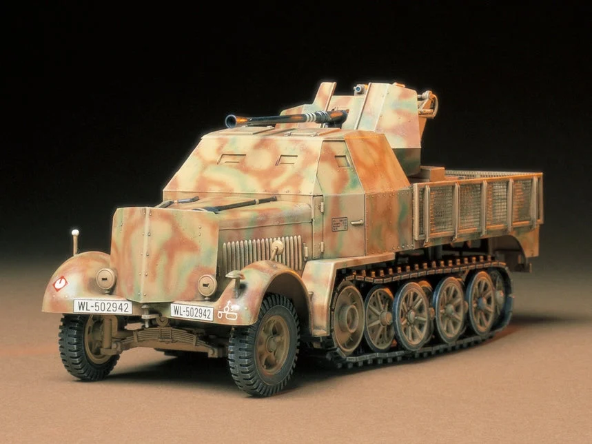 Tamiya 1/35 German Flak 37 Sd.Kfz.7/2 Kit - 35144