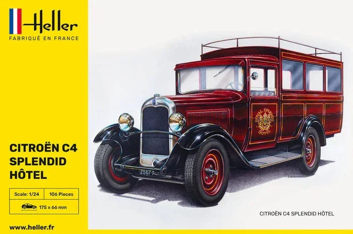 1/24 Heller Citroen C4 "Splendid Hotel"