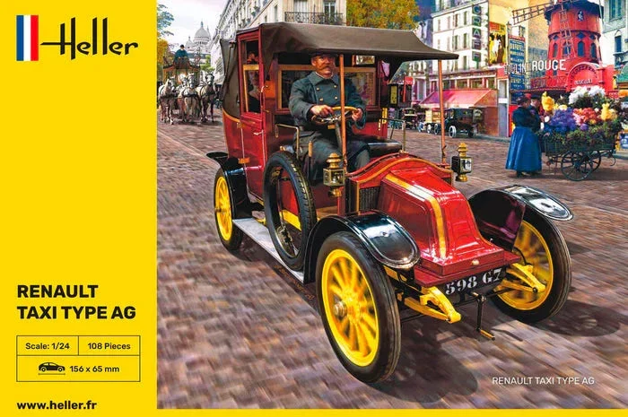 1/24 Heller Renault Taxi Type AG