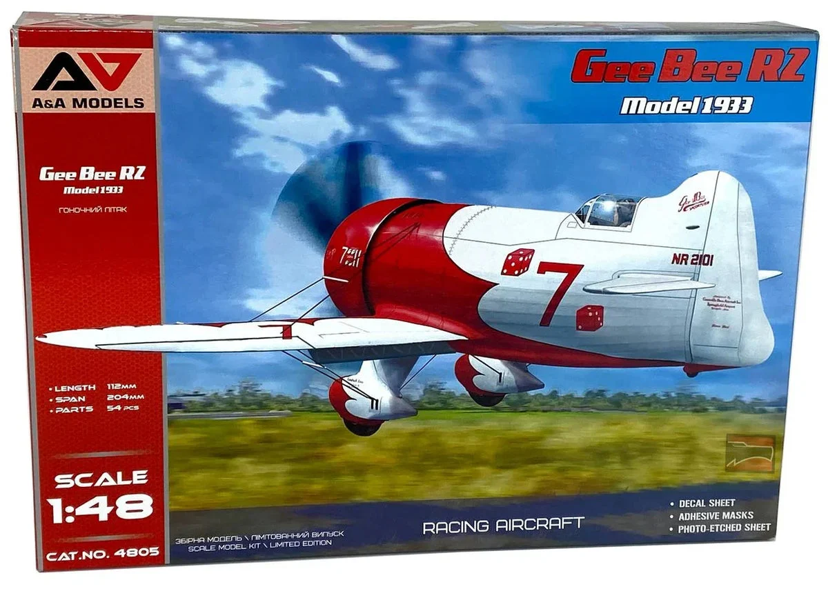 1/48 A&A models Gee Bee R2 (1933 version)