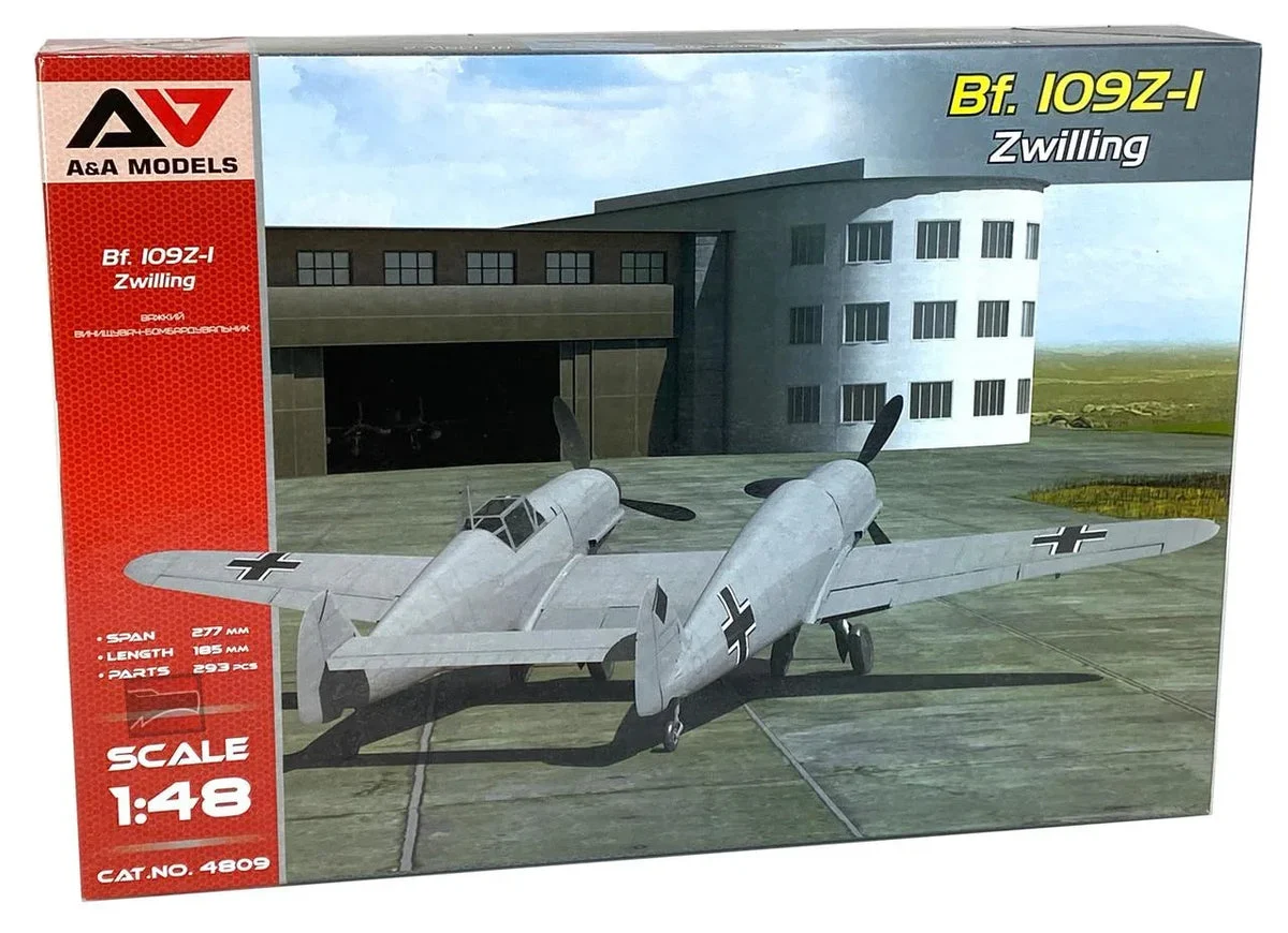 1/48 A&A Models Messerschmitt Bf.109Z-1 Zwilling