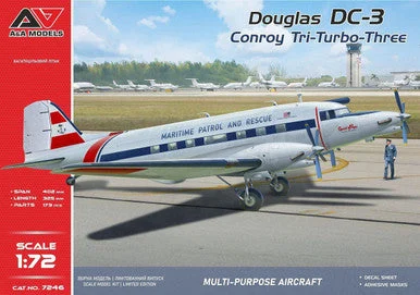 1/72 A&A Models Conroy Tri-Turbo-3 (DC-3 Trimotor) - PREORDER
