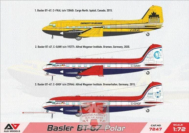 1/72 A&A Models BT-67 Polar (with snow skis) - PREORDER