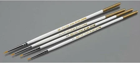 Atlas Brush Company 4pc Taklon Spotter Detail Brush Set