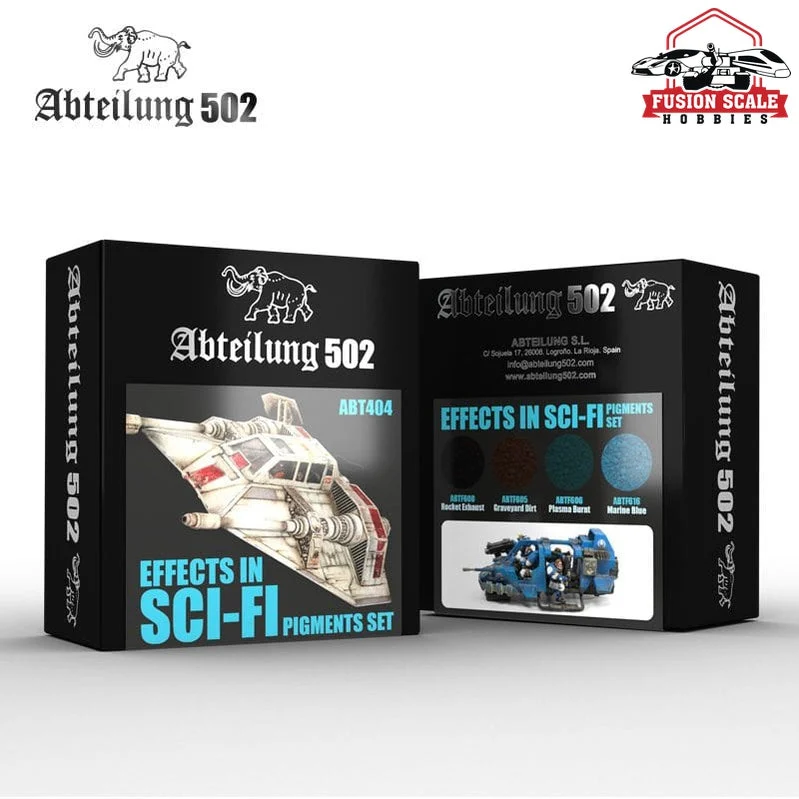 Abteilung 502 Effects in Sci-Fi Pigments Set ABT404