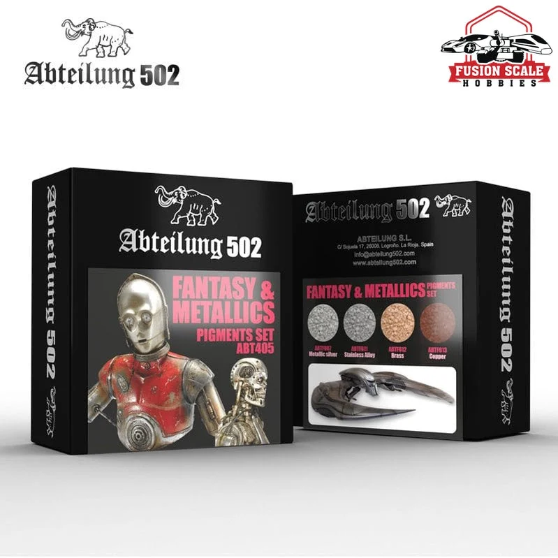 Abteilung 502 Fantasy & Metallic Pigments Set ABT405