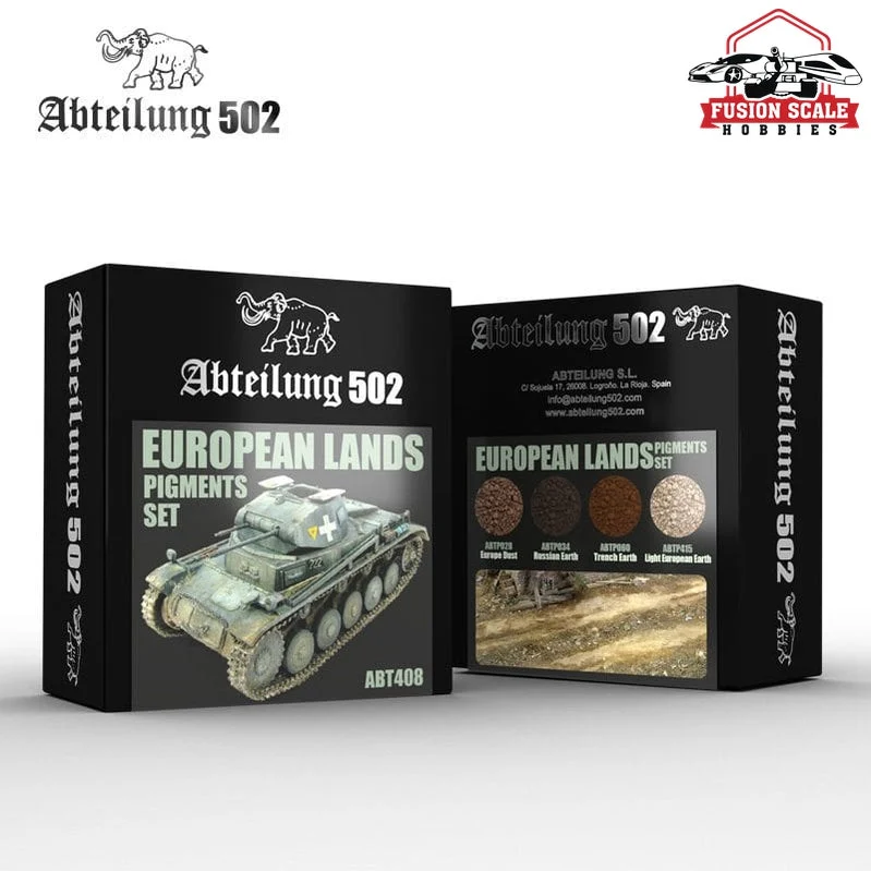 Abteilung 502 European Lands Pigments Set ABT408
