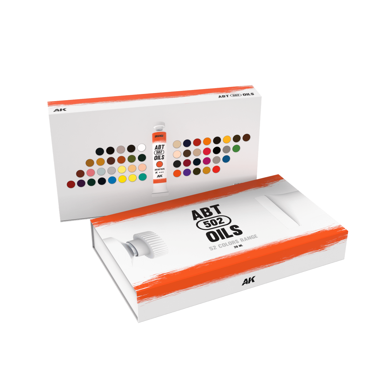 Abteilung 502 Special Box Full Range ABT 502 Oils (52 Colors X 20 ml) - ABT1000