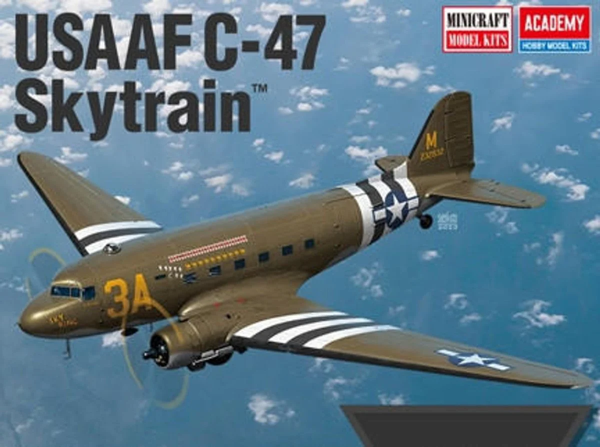 Academy 1/144 Academy C-47 Skytrain USAAF
