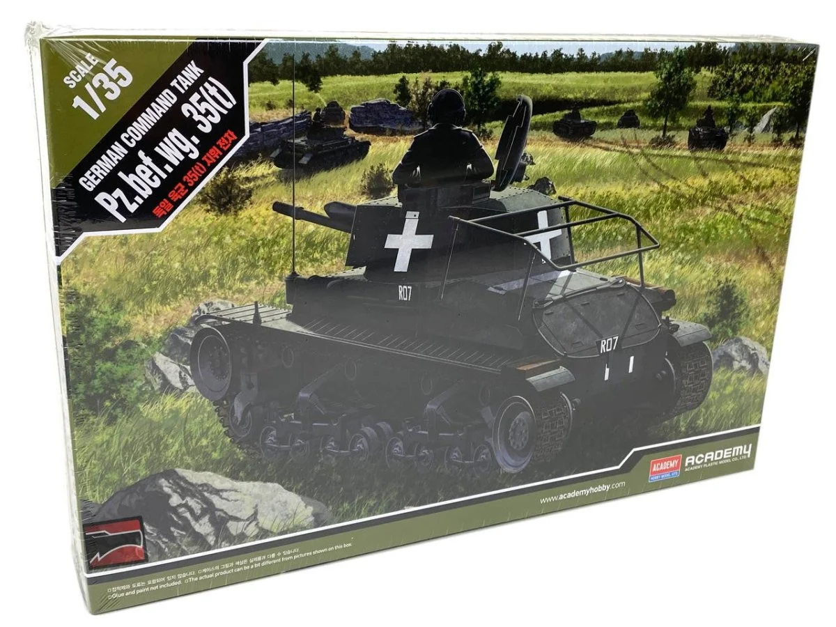 Academy 1/35 Academy German Command Tank Pz.Bef.Wg 35(t)