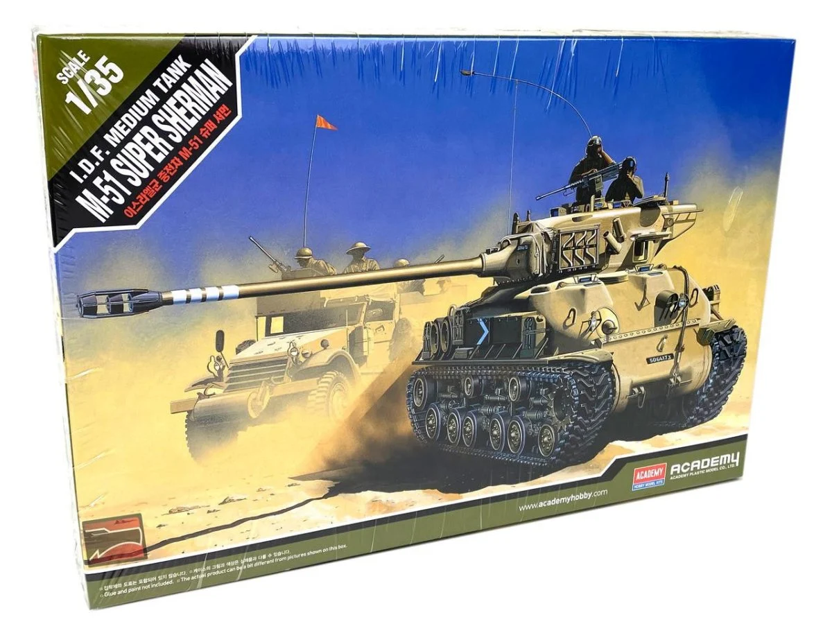 Academy 1/35 Academy M51 IDF Super Sherman