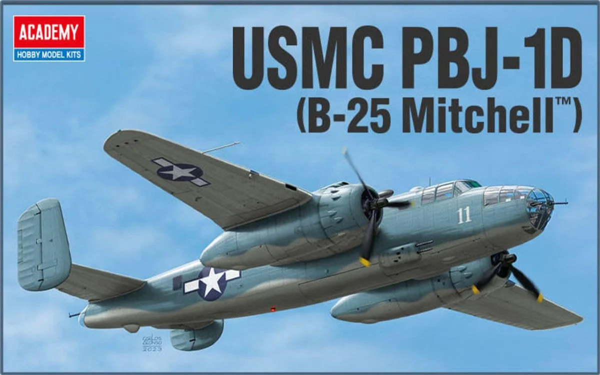 Academy 1/48 Academy PBJ-1D USMC B-25 Mitchell