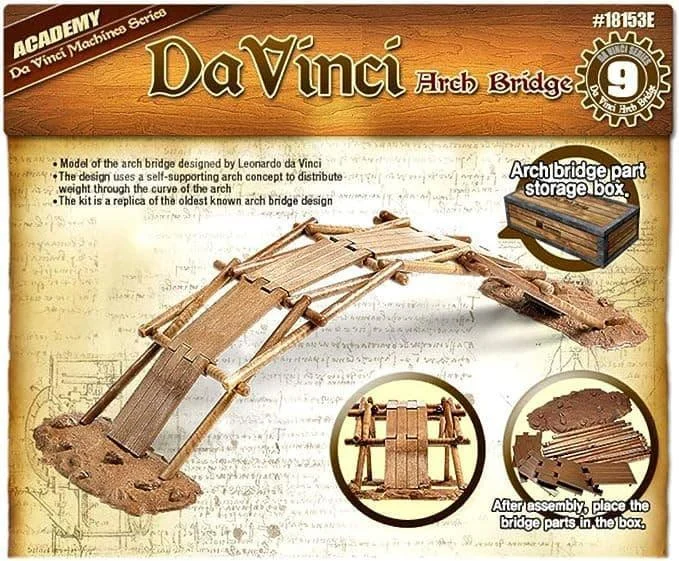 Academy Da Vinci Series Arch Bridge 18153 - Academy Models