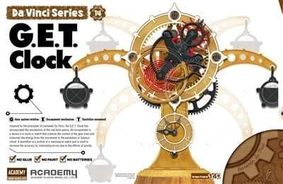 Academy Da Vinci Series G.E.T. Clock 18185 - Academy Models