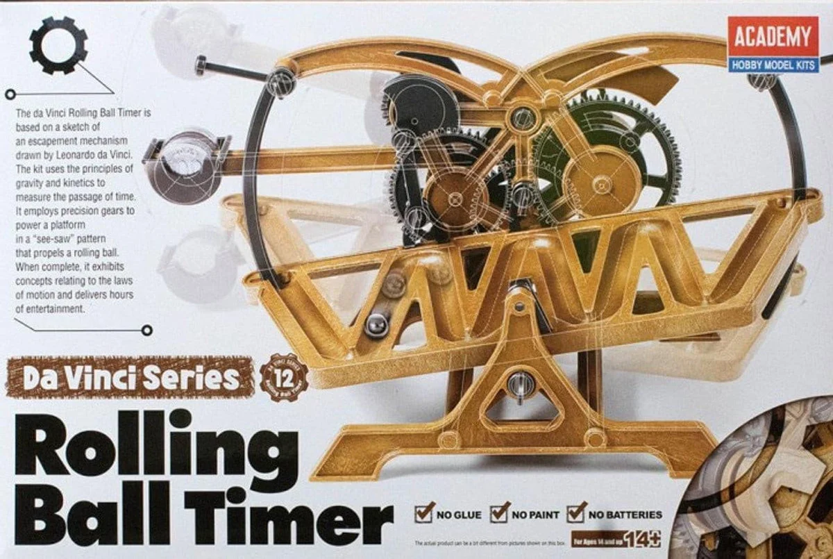 Academy Da Vinci Series Rolling Ball Timer 18174 - Academy Models