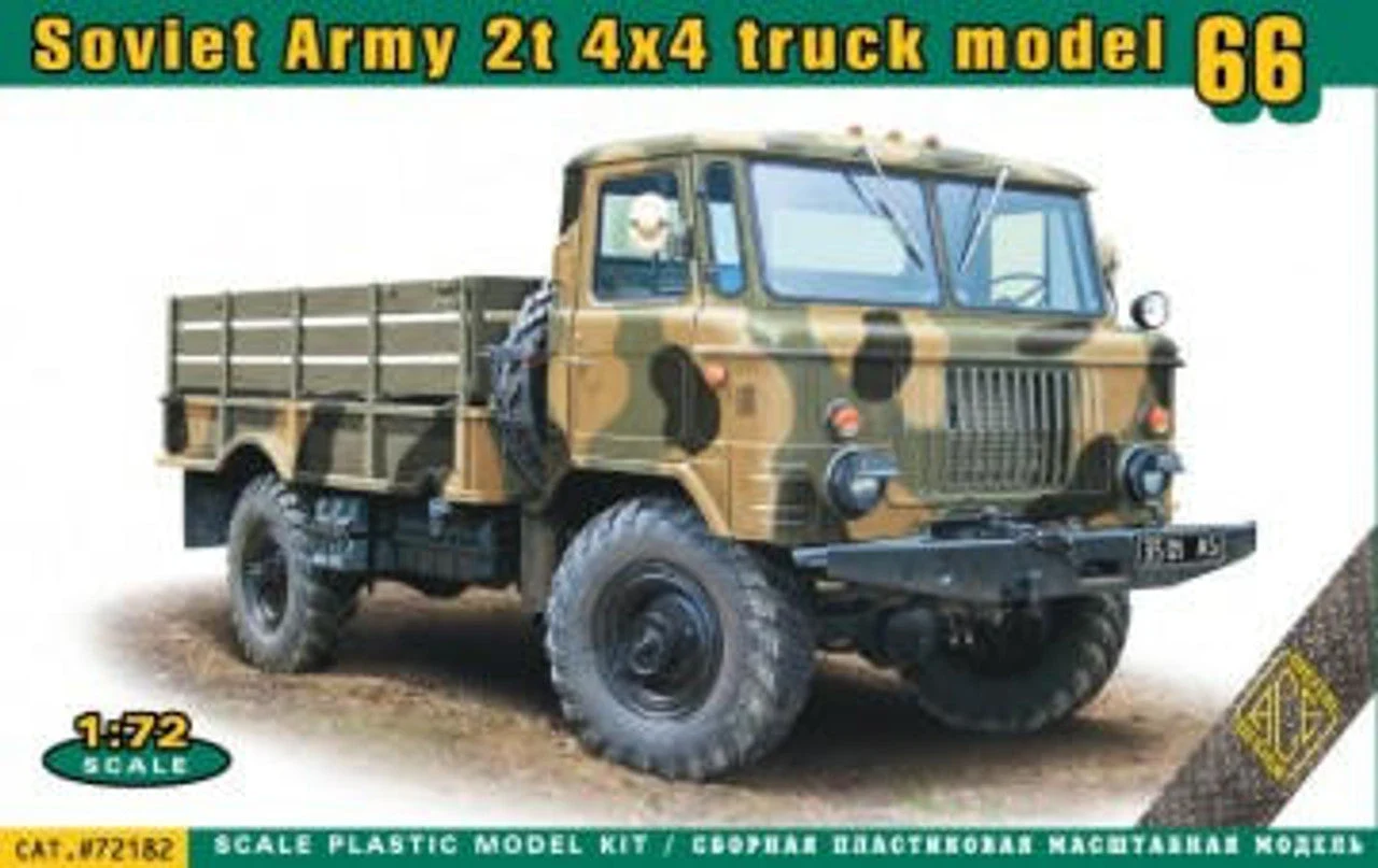 ACE Model 1/72 ACE Models Soviet All-Road Military truck GAZ-66