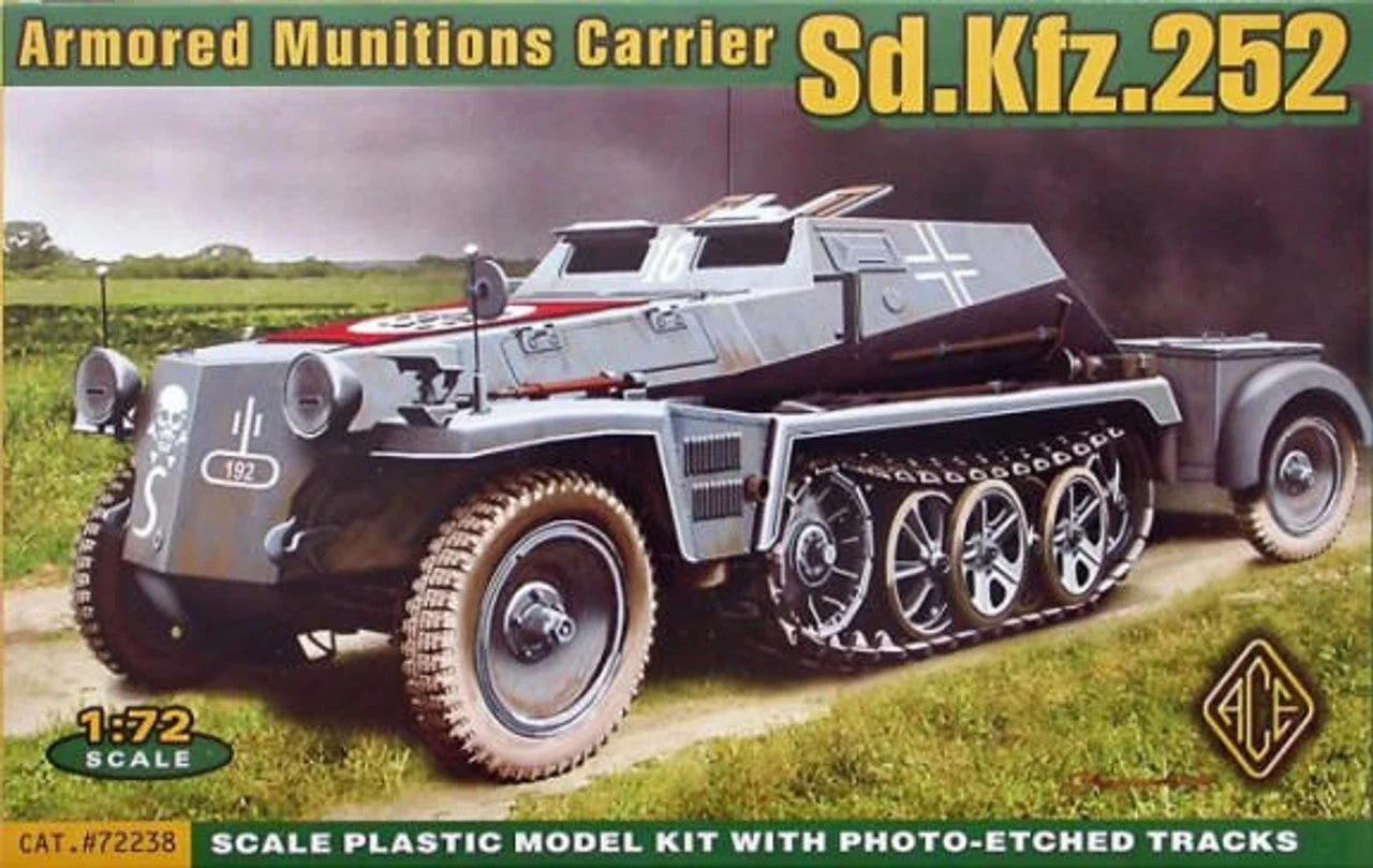 ACE Model 1/72 ACE Models Sd.Kfz.252 armoured munitions carrier