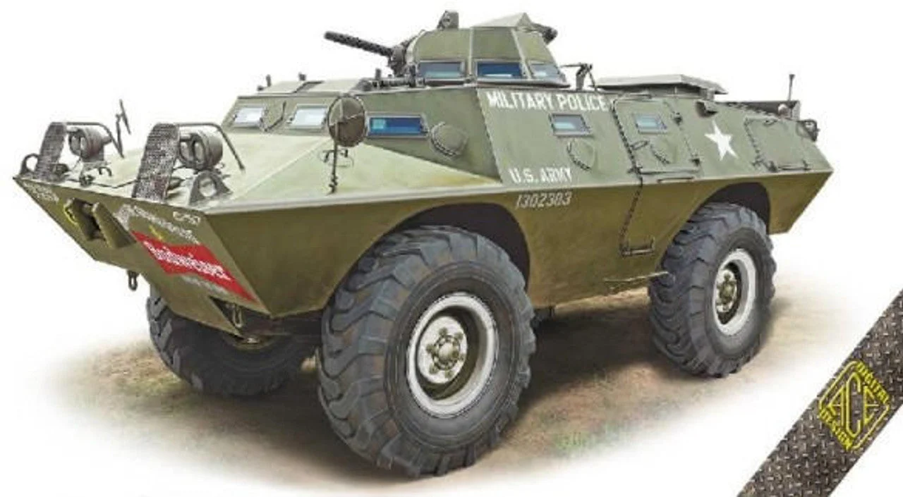 ACE Model 1/72 ACE Models V-100 (XM-706 E1) Armored Patrol Car