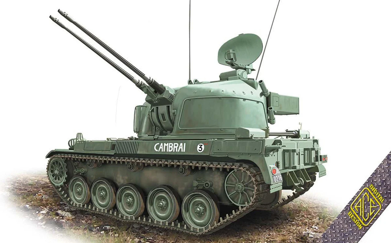 ACE Model 1/72 ACE Models AMX-13 DCA twin 30mm AA version
