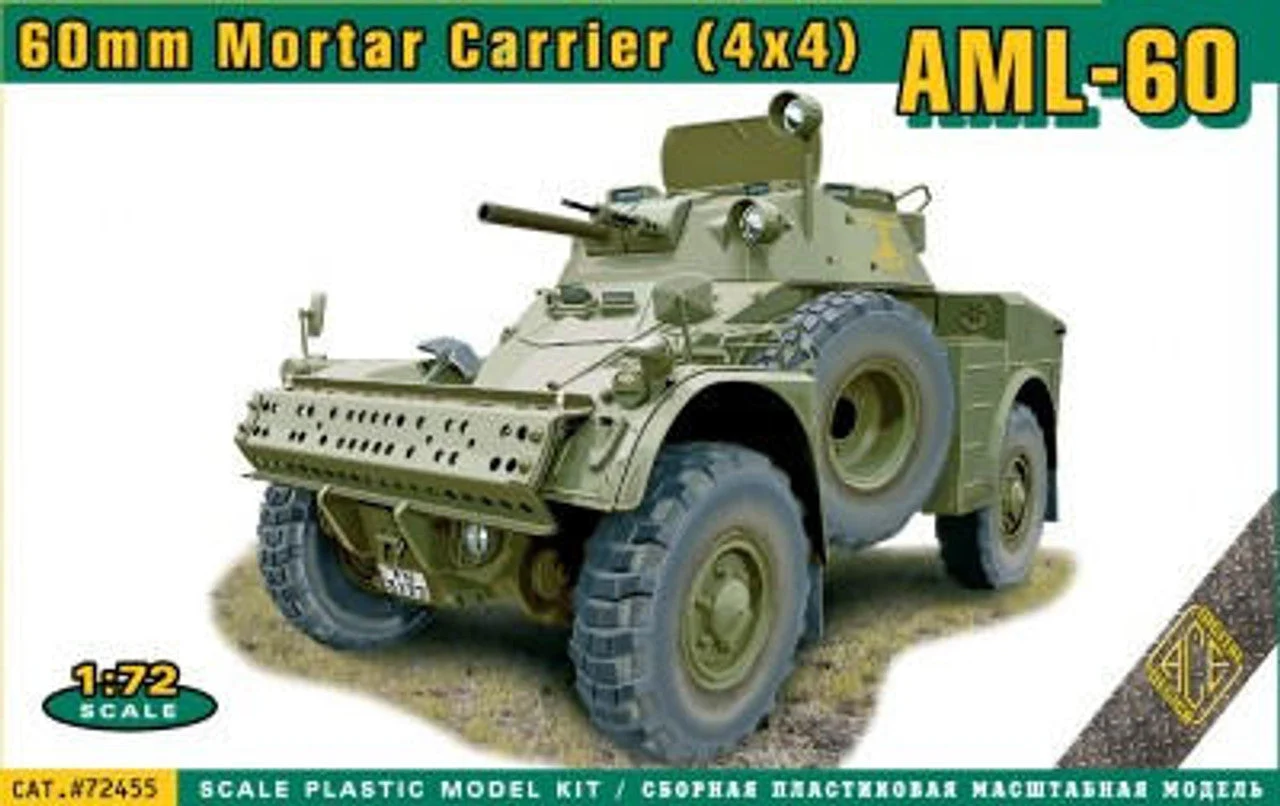 ACE Model 1/72 ACE Models AML-60 Mortar Carrier (4x4)
